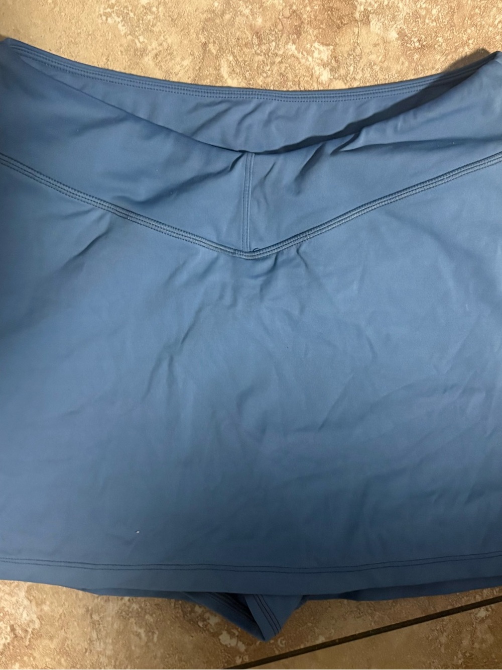 PacSun Active Cremé Blue V-Waist Athletic Skort size M